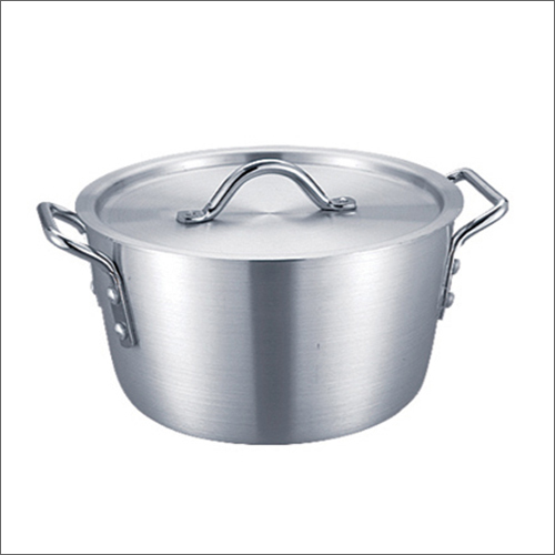Aluminium Heavy Cooking Pot with Cover