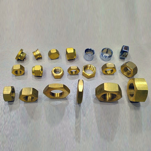 Brass Hex Nut Length As Per Specifications Millimeter Mm At Best Price In Jamnagar Manisha 8362