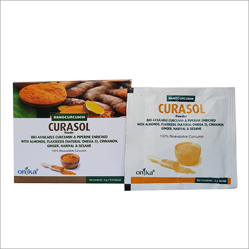 Bio-Available Curcumin And Piperine Enriched With Almonds - Flaxseeds Cinnamon - Ginger -Nariyal And Sesame Powder Dry Place