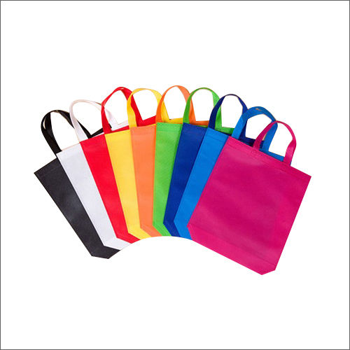 Plain Non Woven Loop Handle Bag