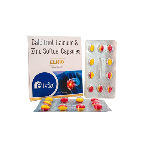 Calcitriol, Calcium & Zinc Softgel Capsule