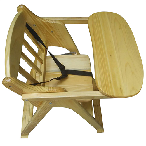 Polished Wooden Baby Chair By SWARAJ TRADING