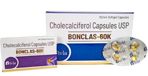 Cholecalciferol 60, 000 I.U Softgel Capsules