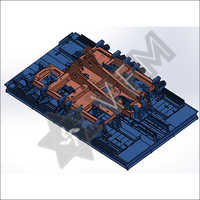 Hydraulic Fitup Tackweld Fixture Excavator
