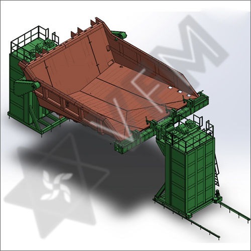 Giant Mining Truck Dumper Body Welding Positioner