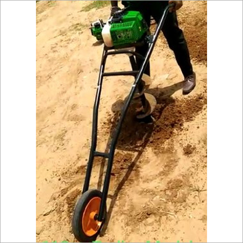 Earth Auger Machine With Trolly