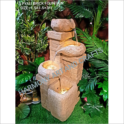 3 Pyali Brick Fountain