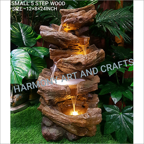 Small 5 Step Wood Fountain