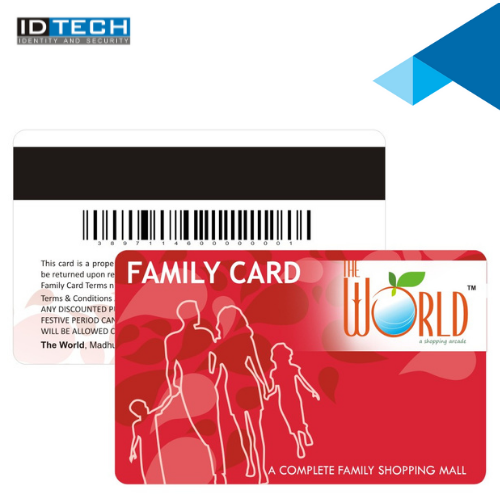Magnetic Stripe Plastic Cards