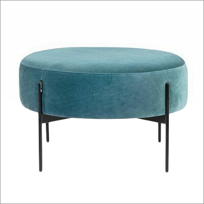 Fancy Round Ottoman By Jay Alakhdhani Fabrication