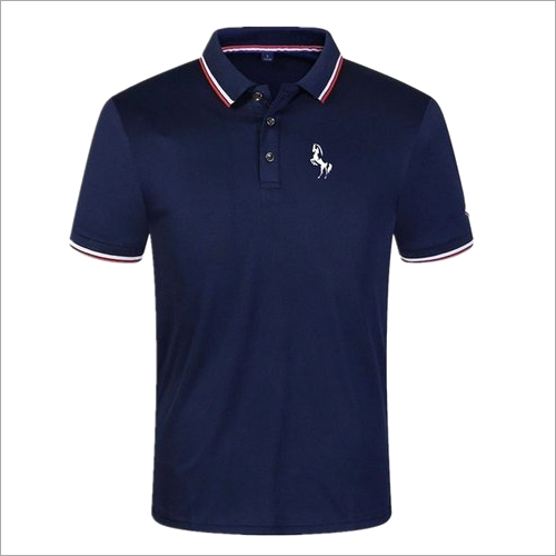 Mens Polyester Polo T Shirt