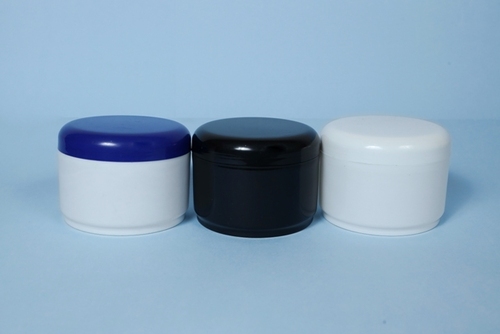 White 500Gm Cosmetic Cream Jar
