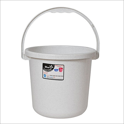 Grey Plastic Bucket