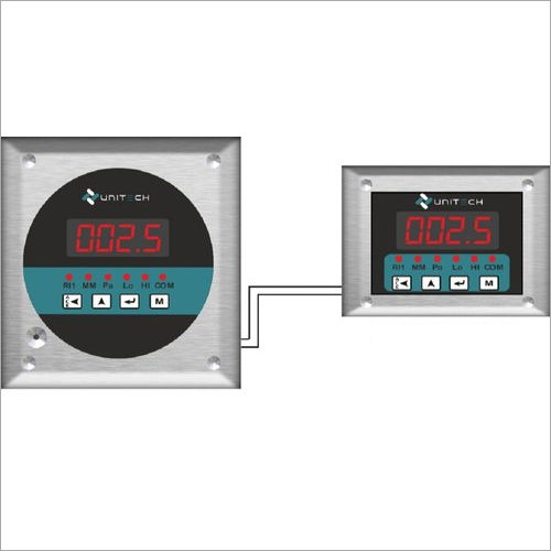 Pass Box Differential Pressure Indicator Front and Combo Back