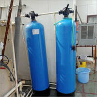 Sand And Iron Filter Water Softening Plant