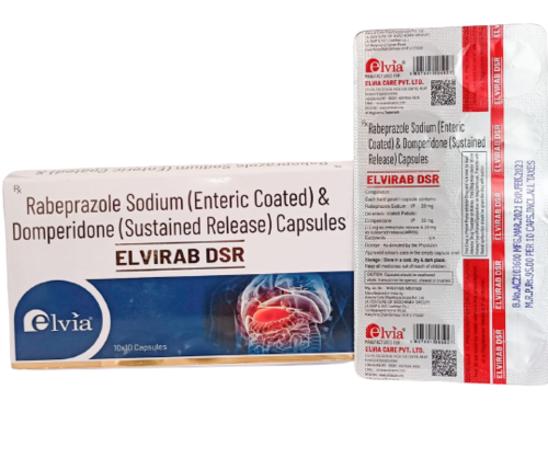 Rabeprazole Sodium 20 mg & Domperidone 30 mg Capsule
