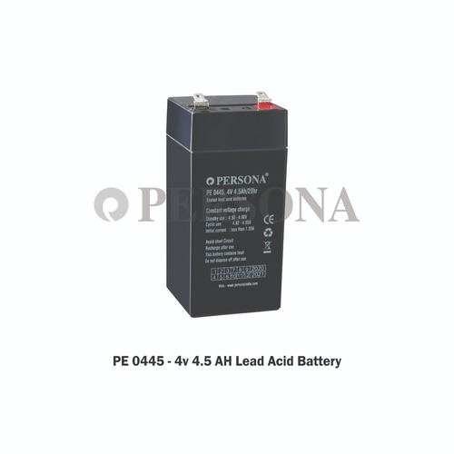 Pe 0445 - 4v 4.5 Ah Lead Acid Battery