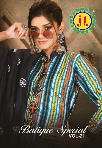 JT Batique Special Vol-21 Batik Printed Cotton Suits Catalog