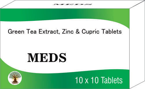 Green Tea Extract, Multivitamin, Zinc & Cupric Tablets