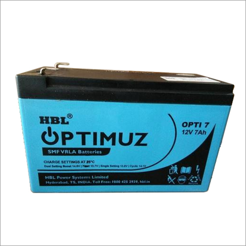 7 Ah HBL Optimuz SMF VRLA Battery