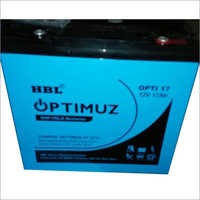 17 Ah HBL Optimuz SMF VRLA Battery