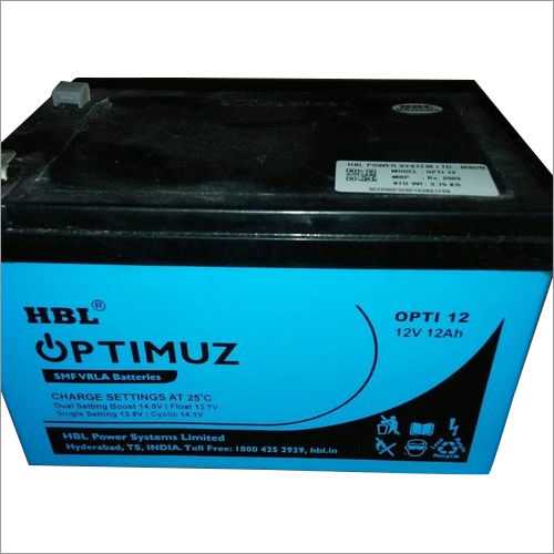 12 Ah HBL Optimuz SMF VRLA Battery