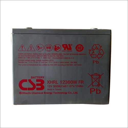 CSB XHRL 12360W Regulated Lead Acid CSB Battery