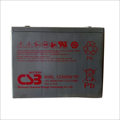 CSB XHRL 12360W Regulated Lead Acid CSB Battery