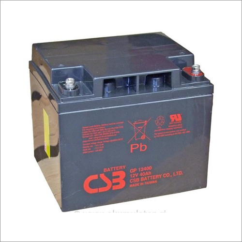 Gray Gp 12400 Valve Regulated Lead Acid Csb Battery