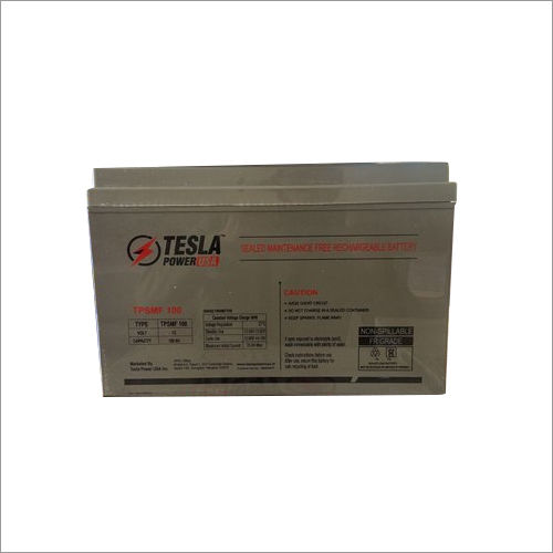 Tesla Power 12V 100 Ah SMF Battery