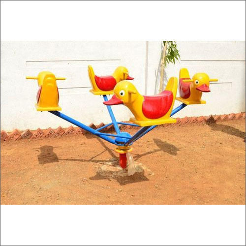 Frp & Mild Steel Duck Merry Go Round