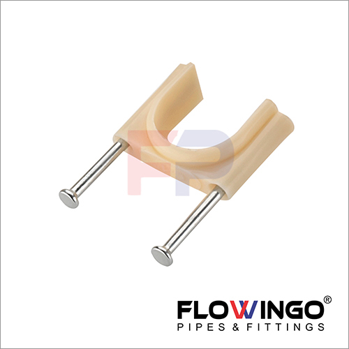 CPVC PVC Nail Clamp By FLOWINGO POLYPLAST