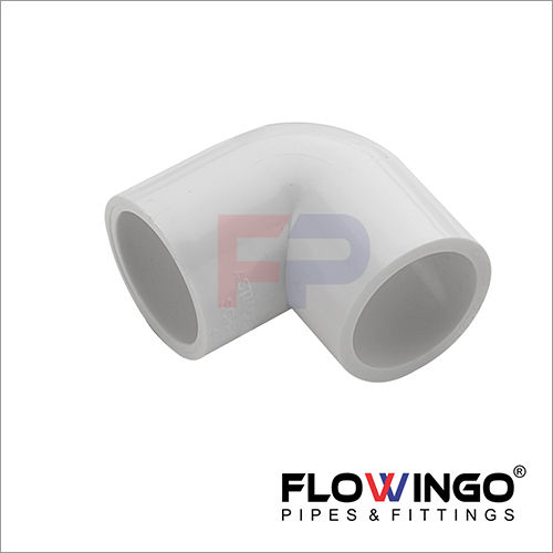 White Upvc Elbow