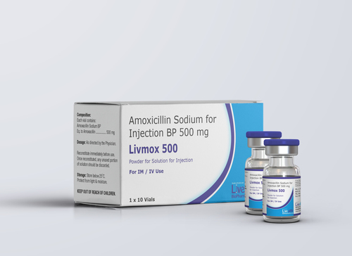 Amoxicillin Injection 500 mg