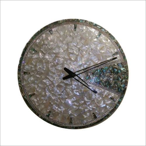 Mother of Pearl Decorative Wall Clock