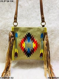 Designer Dari Cotton Sling Cross Body Bag