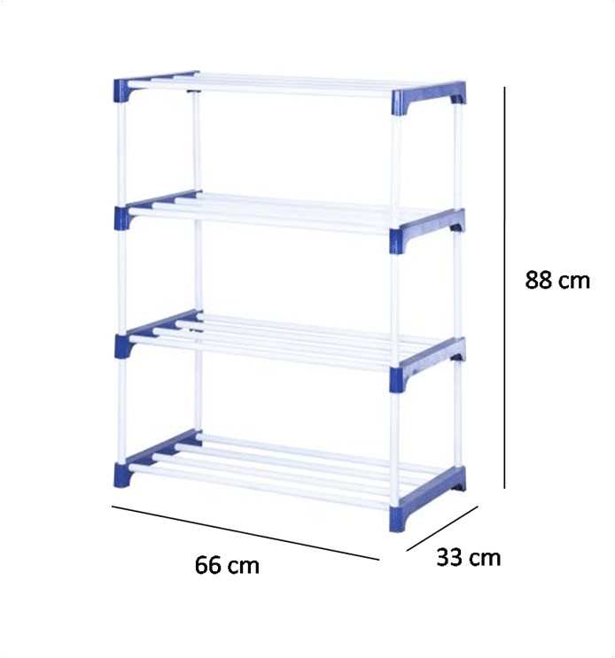 4 Shelf Prakash Rack