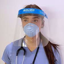 Protective Face Shield - Plastic Material, Clear Transparency, Scratch-Resistant Design with Optimal Optical Clarity for Enhanced Visibility