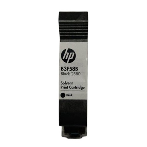 HP Black 2580 Solvent Print Cartridge