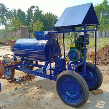 Semi Automatic Clay Brick Making Machine