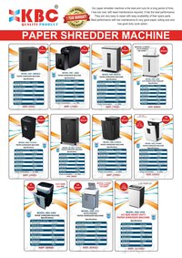 paper shredder machine-KBC -412 Auto Feeder