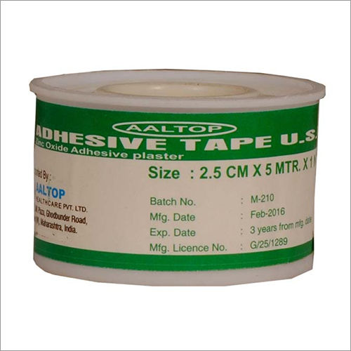 White Aaltop Zinc Oxide Adhesive Plaster Tape