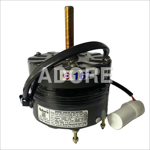 Black High Speed Cooler Fan Motor