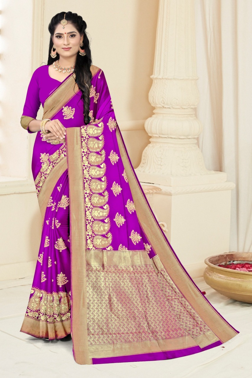 Designer Banarasi Silk Saree
