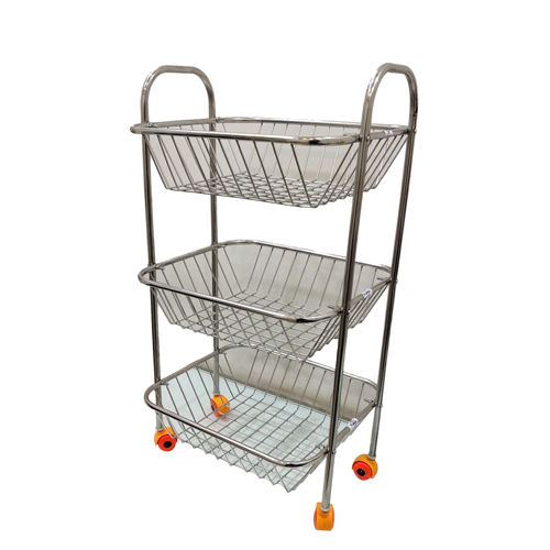 Stainless Steel Kitchen Trolley