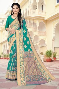 Designer Banarasi Silk Saree