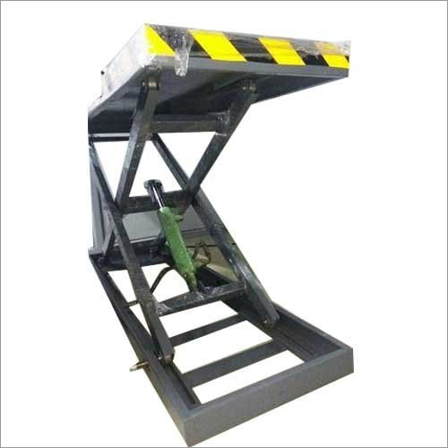 Hydraulic Scissor Lift - Stainless Steel, Electric Power Supply | Ideal for Loading and Unloading Heavy Objects