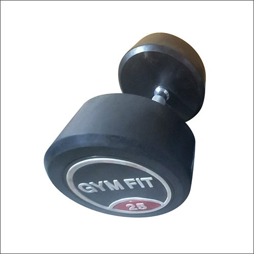 25 Kg Rubber Coated Dumbbell