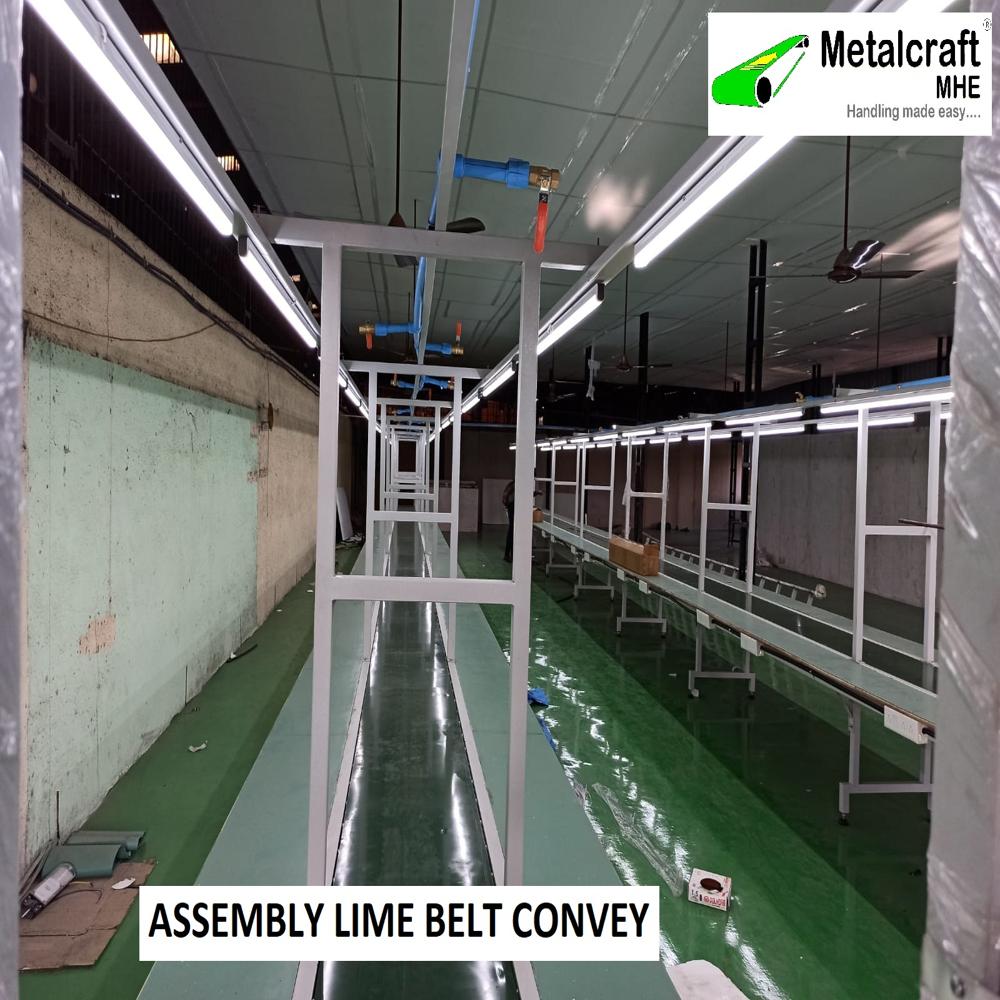 Mild Steel Led Bulb Assembly Line Conveyor