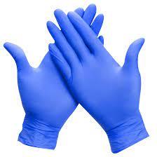 Nitrile Gloves Powder Free - Nitrile Material Single Use 3.5 Grams Blue Color High Flexibility Tactility Tear & Chemical Resistance